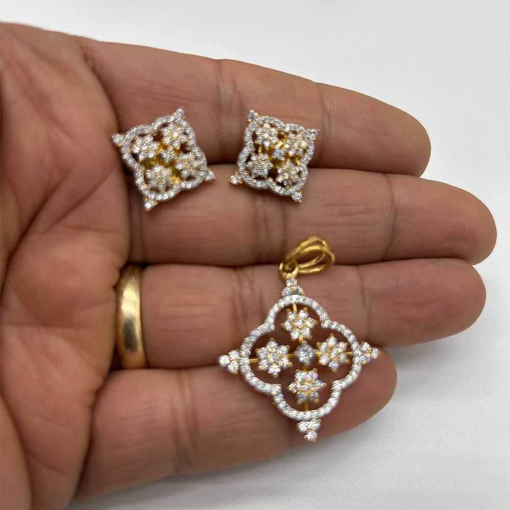 Earrings Square-shaped Jewelry Set Gifts under $10