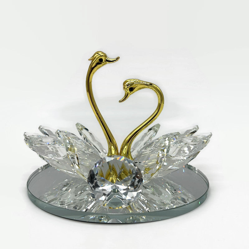 Crystal Swan Figurine Christmas Gift Ideas