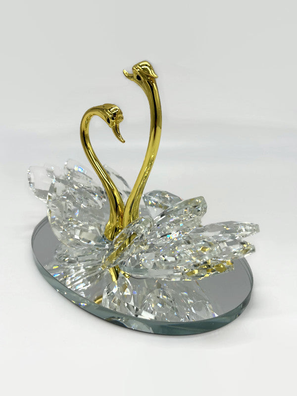 Crystal Swan Figurine Christmas Gift Ideas