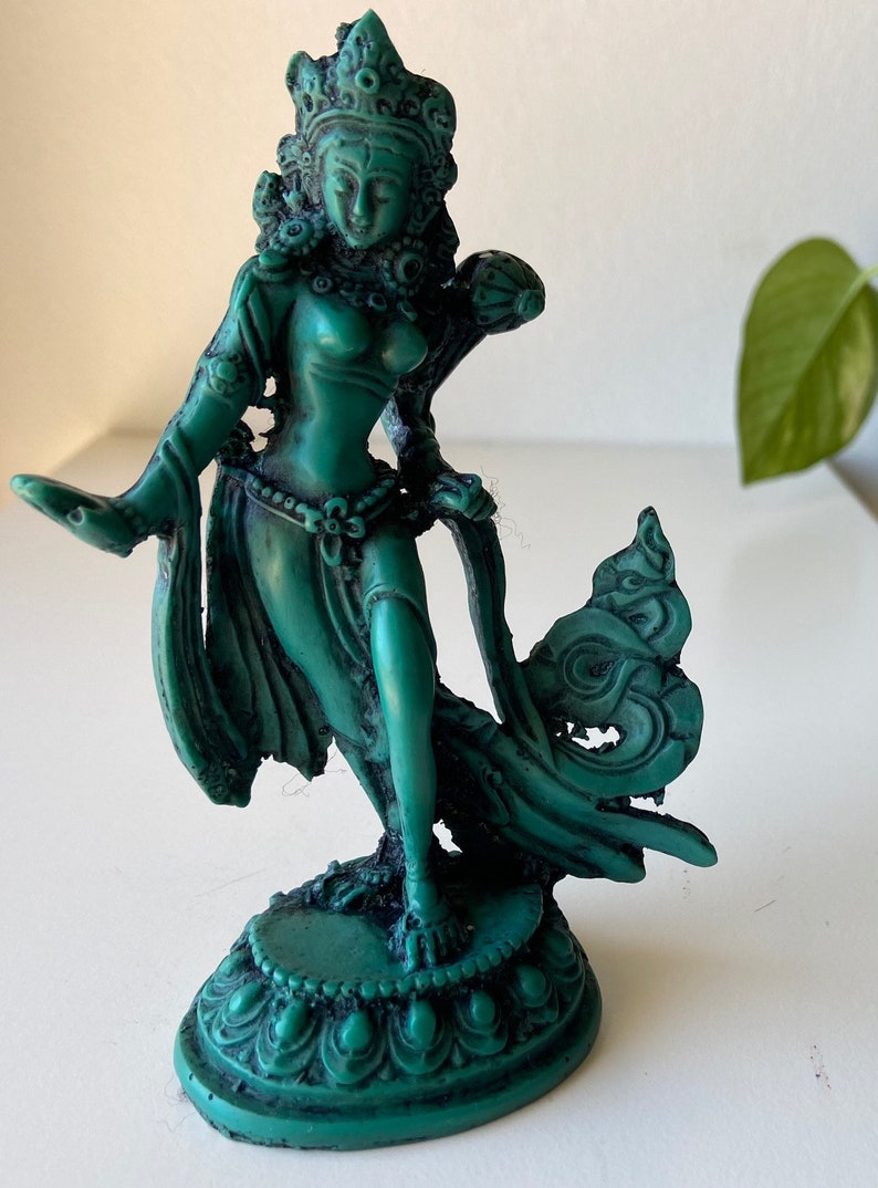 Green Tara Statue