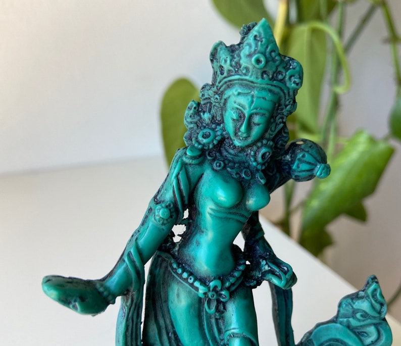 Green Tara Statue