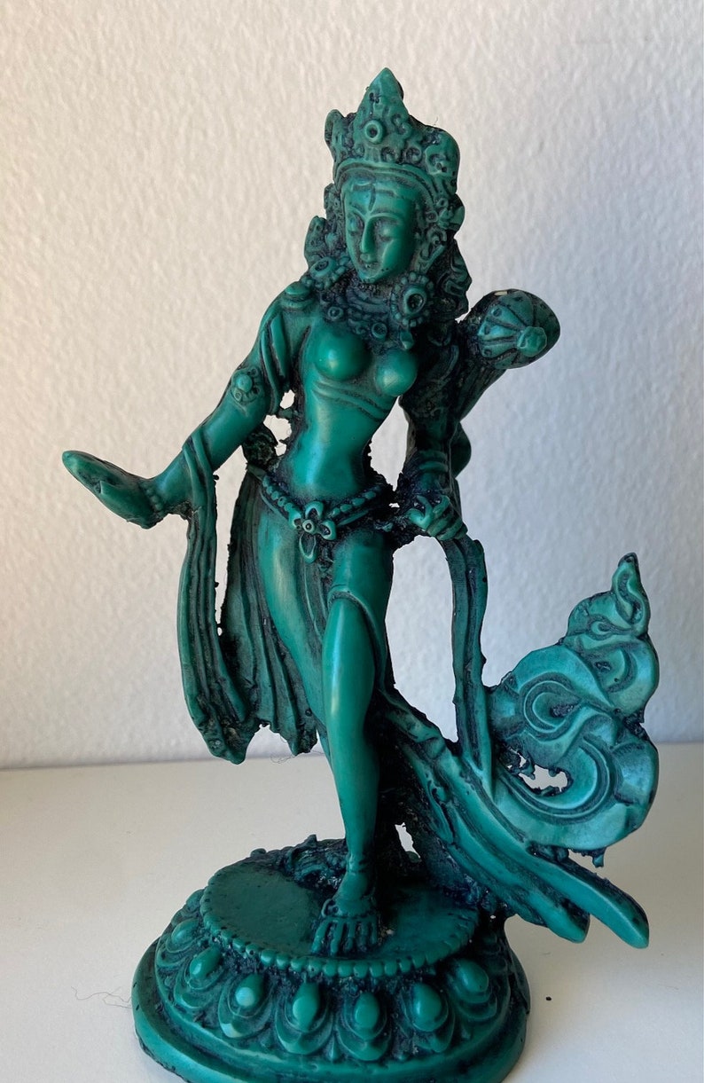 Green Tara Statue