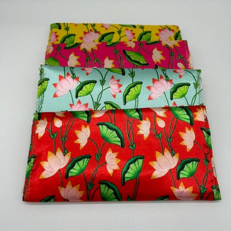 Set of 4 Colorful Indian Wedding Envelope Gift under $20