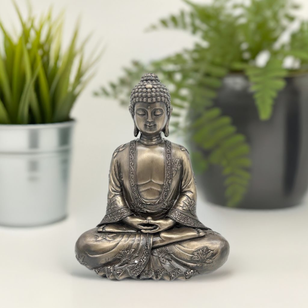 Meditating Buddha Statue Office and Living Room Decor